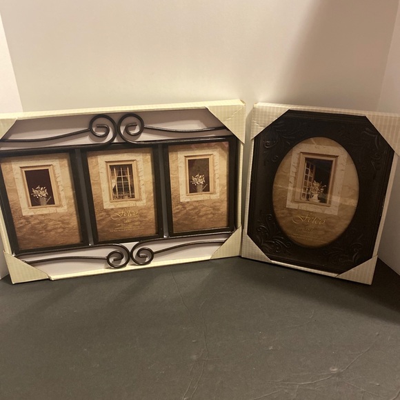 Fetco Accents Set Of 2 Fetco Home Decor Bronze Metal Photo Picture